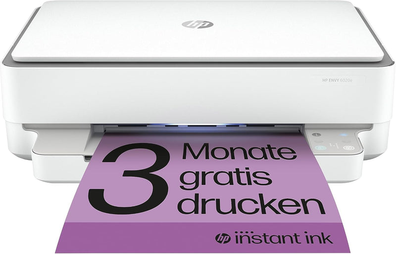 HP ENVY 6020e Multifunktionsdrucker, 6 Monate gratis drucken mit HP Instant Ink inklusive, HP+, Druc