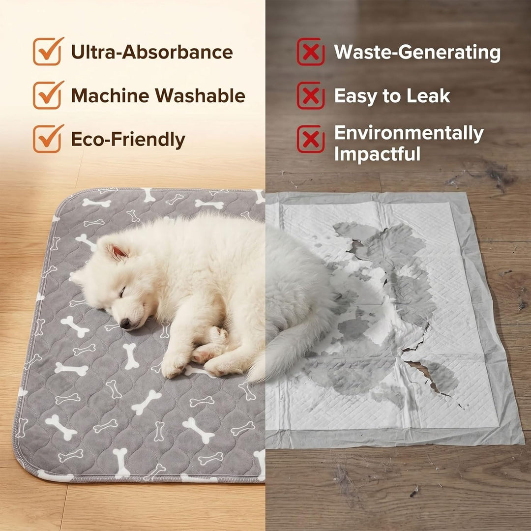 Wiederverwendbare Hunde-Pipi-Pads, super saugfähig, auslaufsicher & waschbar, M310g, wasserdicht & r
