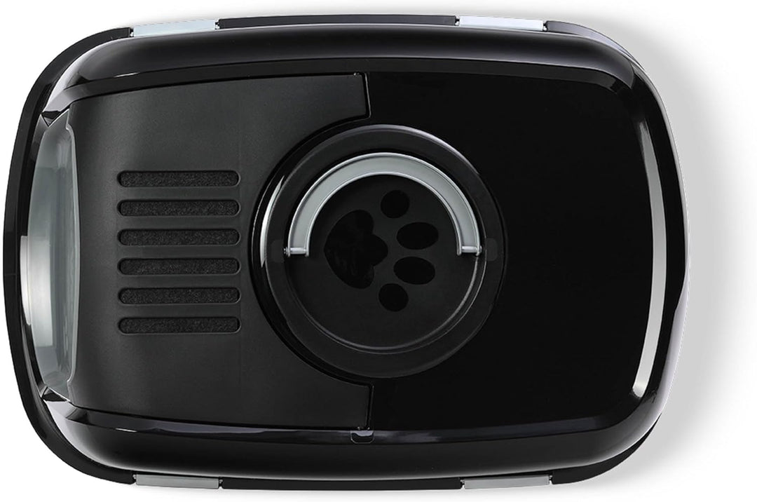 PeeWee EcoDome - Katzentoilette - Starter-Paket Schwarz, Schwarz