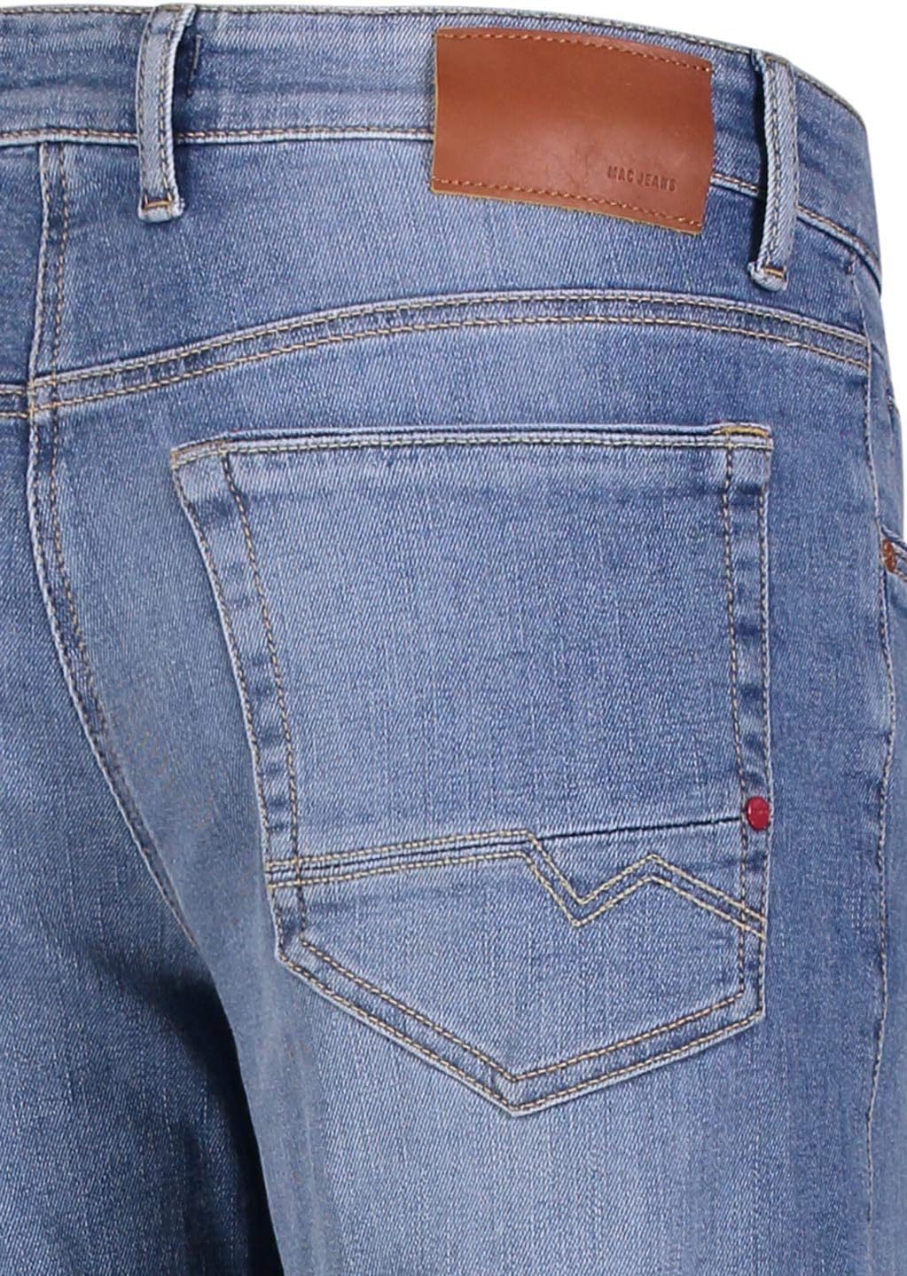 MAC Jeans Herren Jeans Hose Arne Pipe Stretchdenim Blue Used 35W / 36L Blau (Summer Used H226), 35W