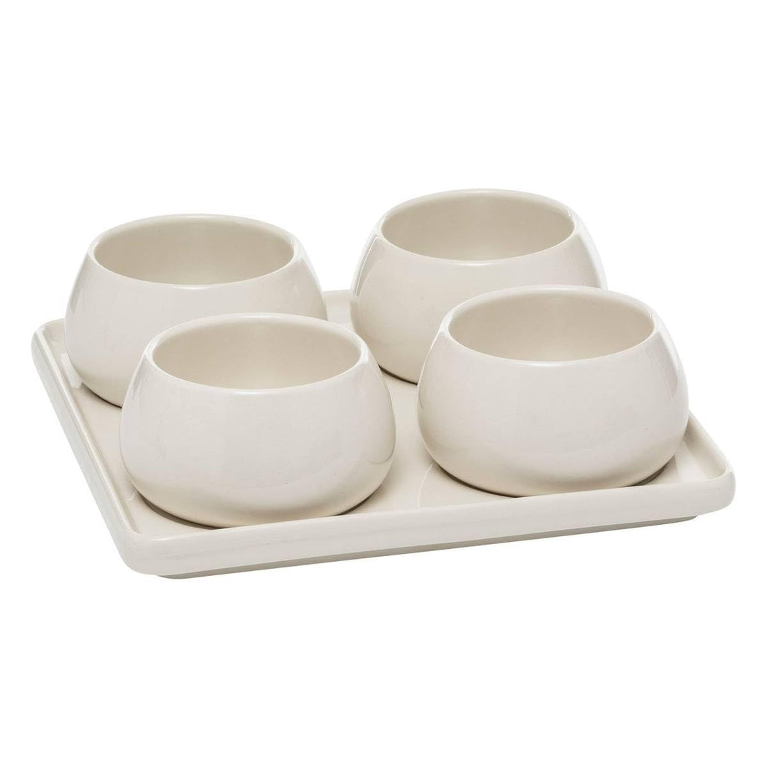 Secret de Gourmet - Aperitifset Nora weiss 5-teilig