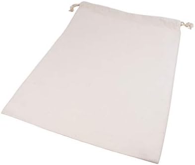 Cottonbagjoe Grosser Baumwollbeutel 40x50 cm | Nachhaltiger Stoffbeutel mit Kordelzug | Ideal zur Au