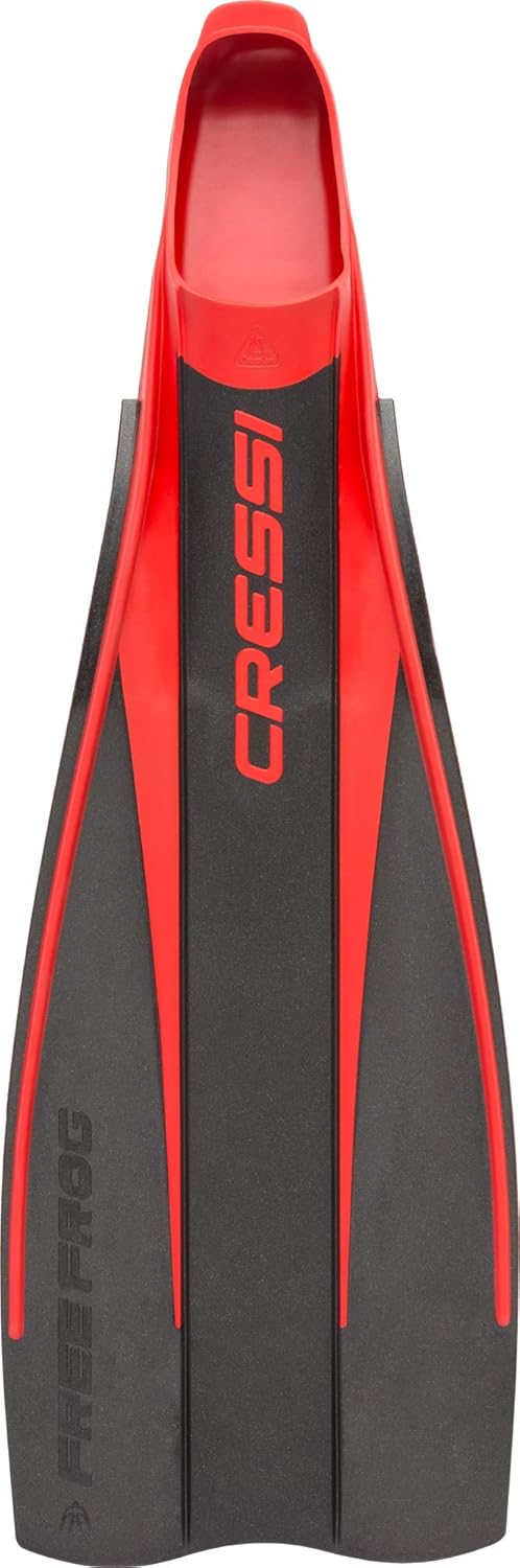 Cressi Free Frog Fins – Tauchen und Schnorchelflossen mit Vollfussflossen, Eva Gummi, Unisex Erwachs