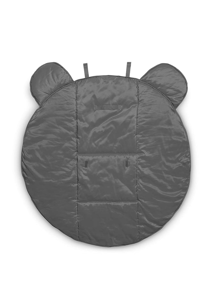 Jollein Kuscheldecke Baby Ø 110 cm - Storm Grey Grau, Grau