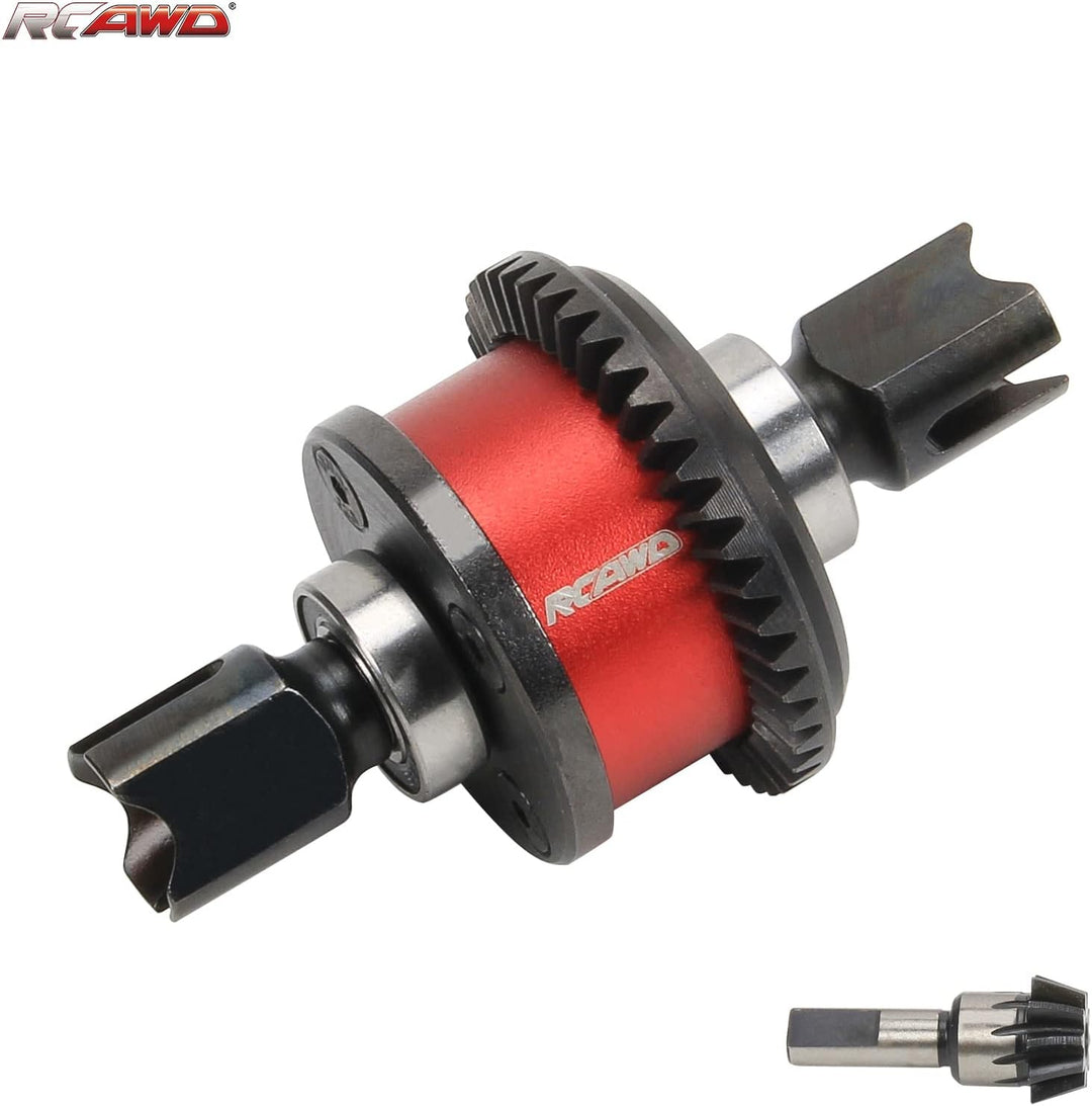 RCAWD Active F/R Differential-Set 10T Hauptgetriebe für Arrma 1/8 Typhon Notorious Talion Kraton Out