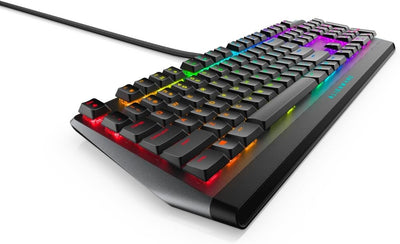 Alienware Dell 510K Low-Profile RGB Mechanical Gaming Keyboard - AW510K (Dark Side of The Moon), GRE