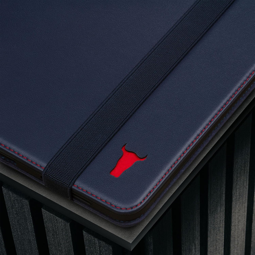 TORRO Lederhülle kompatibel mit iPad Pro 11" M5 / M4 - Echtleder iPad Pro 11 2025/2024 Hülle mit Sta