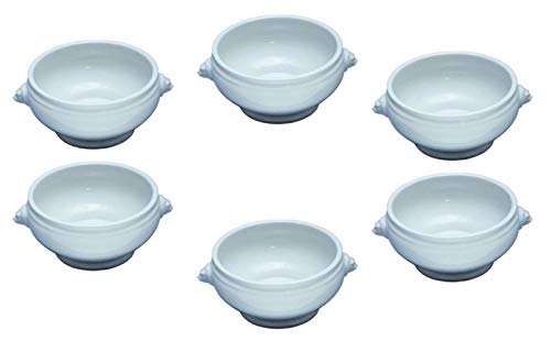 SET Löwenkopf- Suppentasse 0,45 l Porzellan - 6 Stück