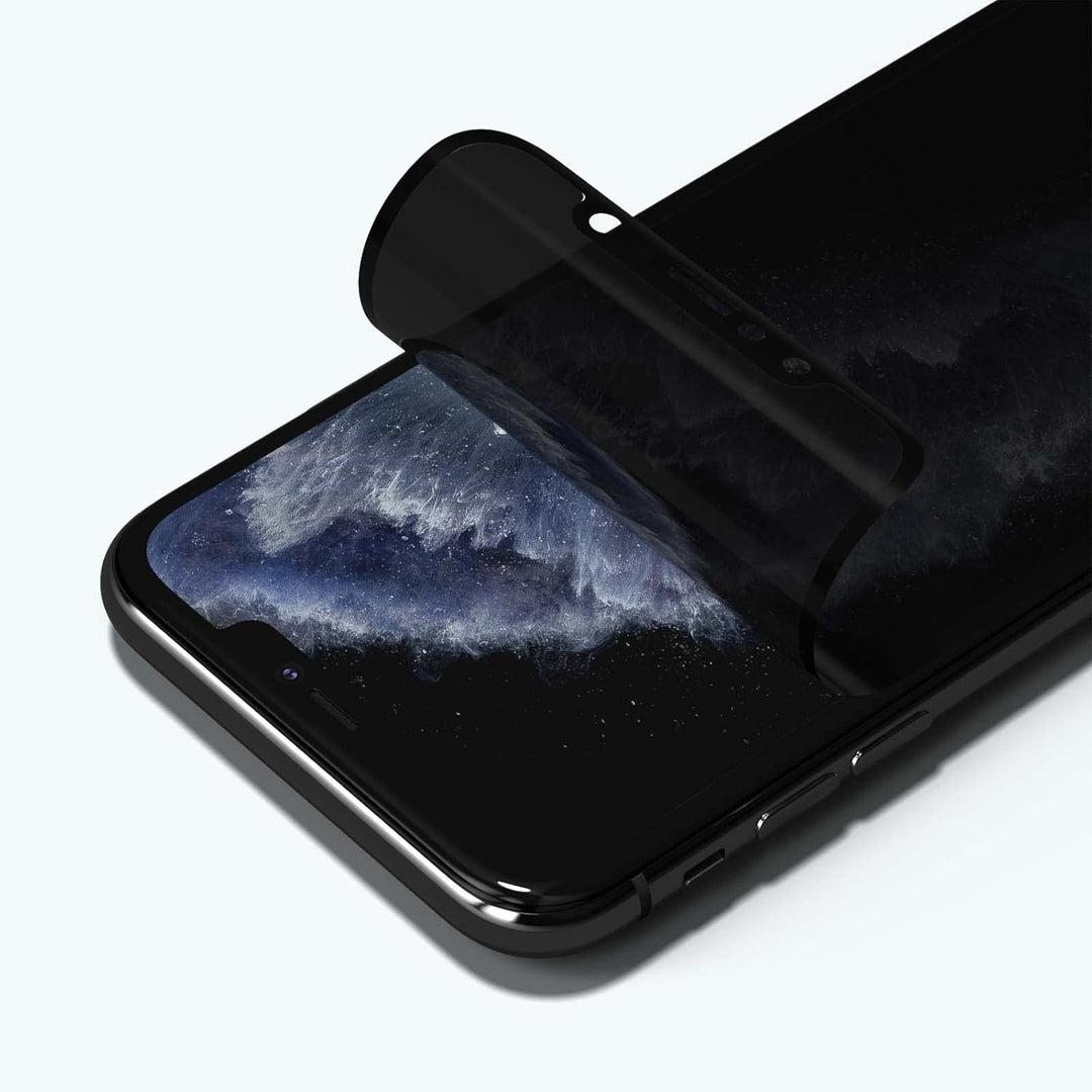 RhinoShield 3D Impact Privacy Displayschutz kompatibel mit [iPhone 11 Pro Max/Xs Max] |Aufprallschut