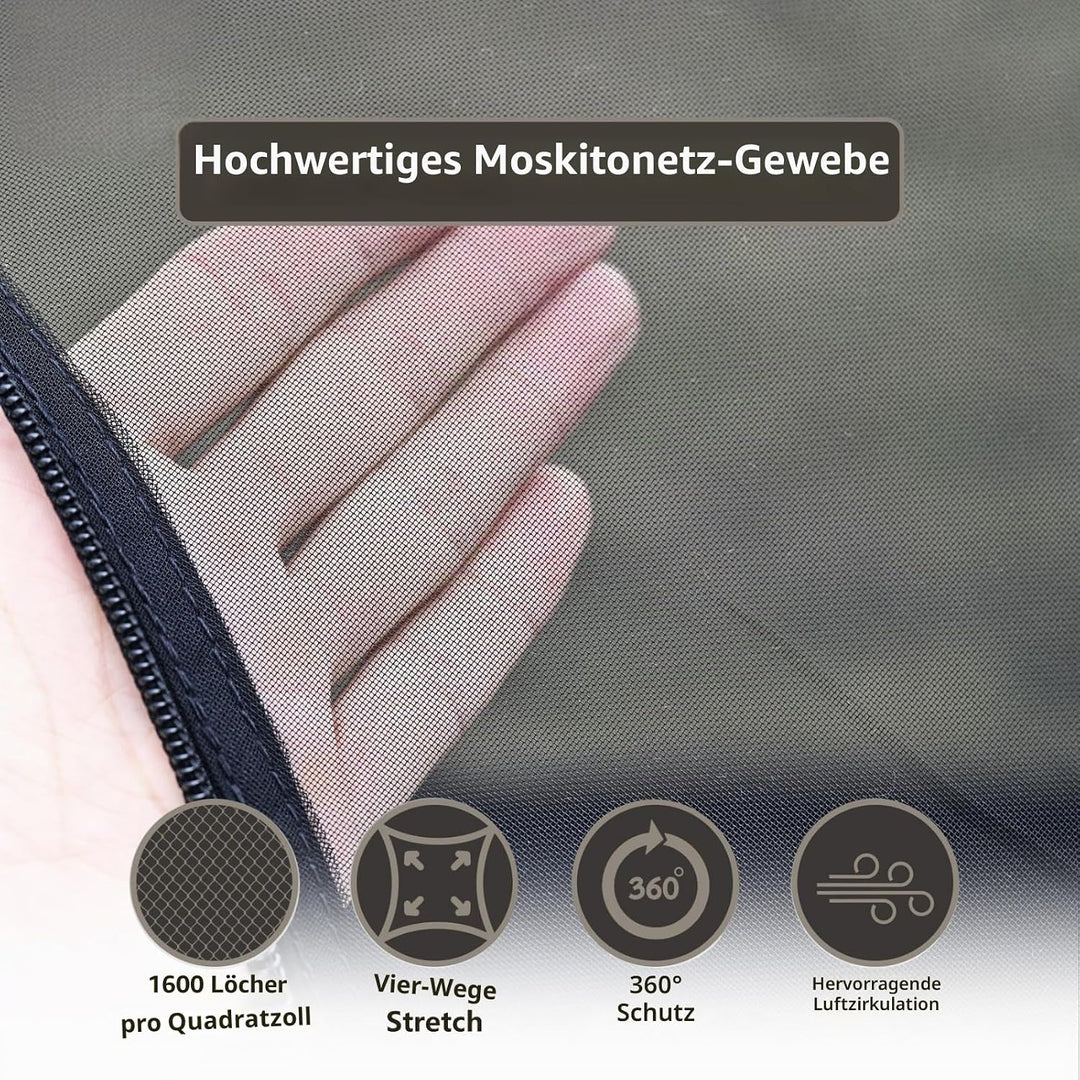 Onewind Camping Shelter mit Moskitonetz, Zelt Emergency Survival Shelter, leicht, wiederverwendbar,