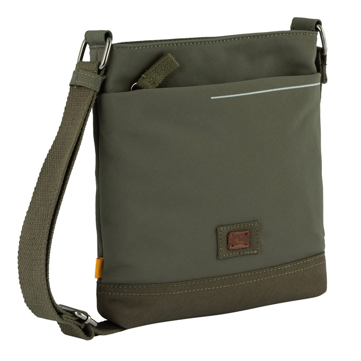camel active Herren City Bb6 Umhängetasche 23,0 x 4,5 x 25,0 Khaki, 23,0 x 4,5 x 25,0 Khaki