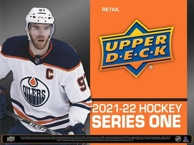 Upper Deck 2021/22 Series 1 Hockey Retail 24-Pack Box NHL