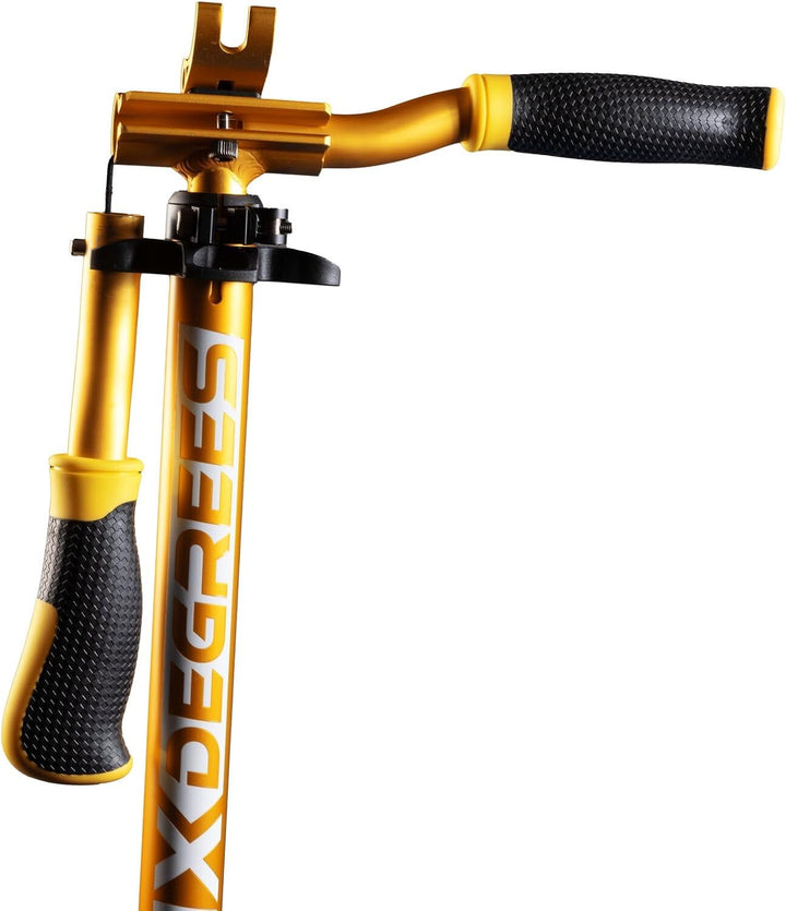 SIX DEGREES Aluminium Scooter Junior mit Klappmechanismus u. Ständer, 180/145 mm, höhenverstellbar,