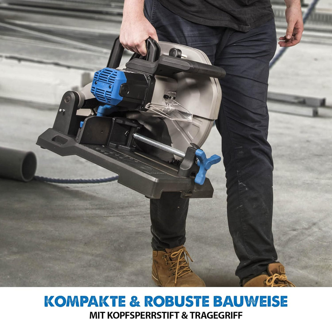 Evolution Power Tools S355CPS Kappsäge Schneidet Industriestahl, Stahl und Metalle - Sofort Bearbeit