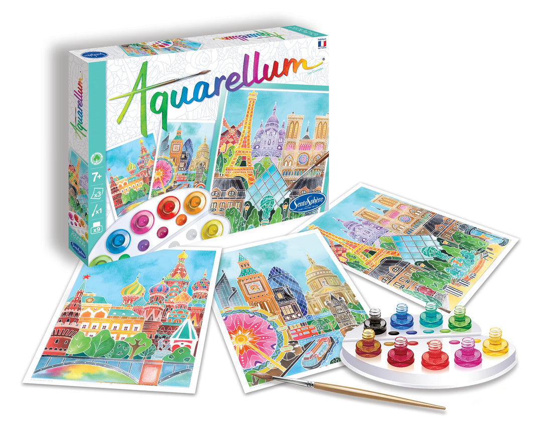 Aquarellum GM Die Hauptstädte