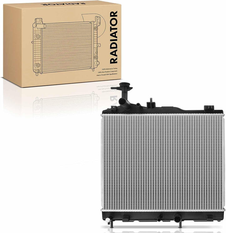 Frankberg Kühler Wasserkühler Motorkühler Automatikgetriebe Kompatibel mit Mirage/Space Star Schrägh