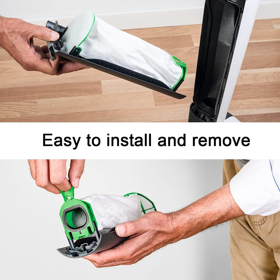 10 Stück Staubsaugerbeutel für Vorwerk Kobold VB100 FP100, Ersatz Premium Filtertüten für Kobold vb