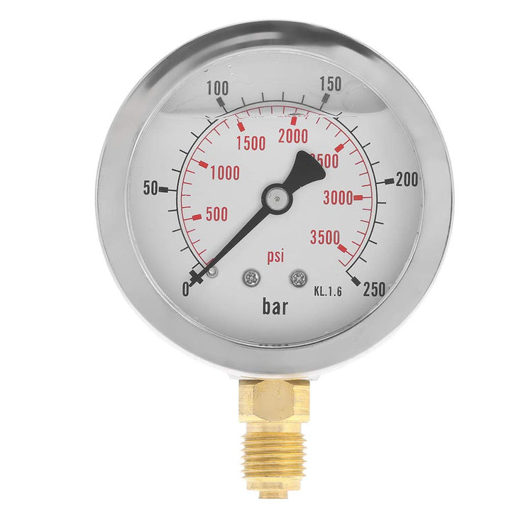 Hydraulik-Testkit, Manometer + Testschlauch + Testkupplung Hydraulik-Drucktestkit Mehrzweck-Drucktes