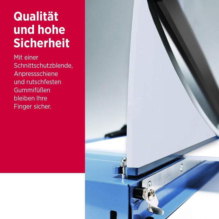Olympia G 4420 Profi Stapelschneider (für Büro, DIN A3, 20 Blatt, Schnittschutz, Schneidemaschine mi