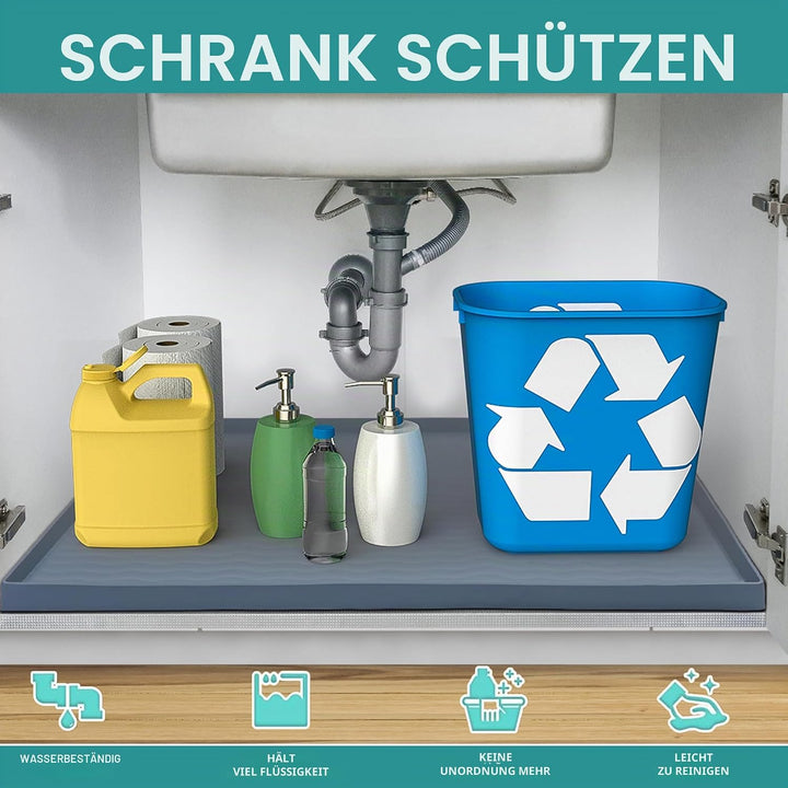URMONA 48 B x 71 L cm Küchenschrank Silikon Unterlage, Küche Aufbewahrung &amp; Organisation, Regalschut