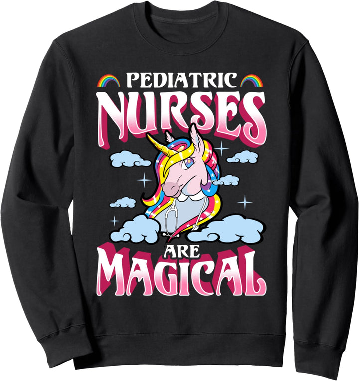 Magische Krankenschwestern Einhorn Krankenschwester Geschenk Sweatshirt