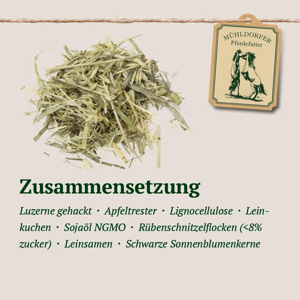 Mühldorfer iQ Struktur Plus - 15 kg - Kaum Getreidestärke - Strukturreich - Magenschonend