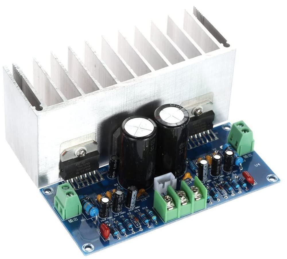 TDA7293x2 2-Kanal 100 W + 100 W Digitale Stereo-Audio-Verstärkerplatine 2.0 mit Kabel HIFI