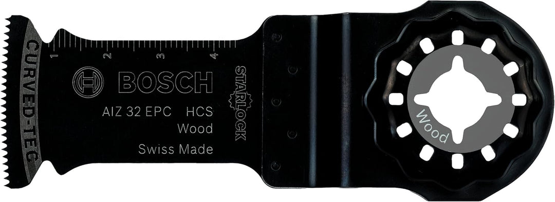 Bosch Professional 5x HCS Tauchsägeblatt AIZ 32 EPC (für Weichholz, 50 x 32 mm, Zubehör Multifunktio