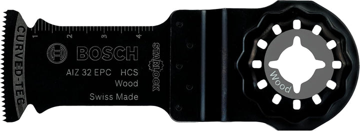 Bosch Professional 5x HCS Tauchsägeblatt AIZ 32 EPC (für Weichholz, 50 x 32 mm, Zubehör Multifunktio