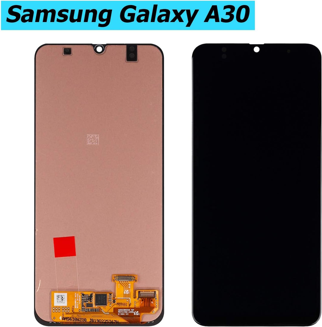 E-YIIVIIL Ersatz AMOLED Display Kompatibel Für Samsung Galaxy A30 SM-A305F SM-A305FN Ersatzteil Repa