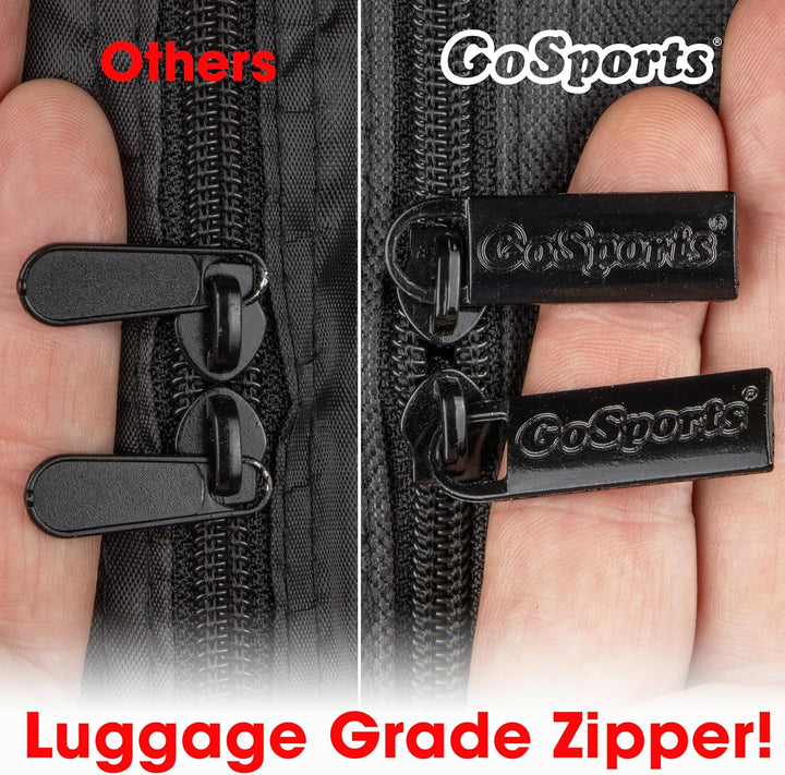 GoSports Hochwertige Cornhole Tragetasche (reguläre Grösse oder Heckklappengrösse) Verordnung: 1,2 x