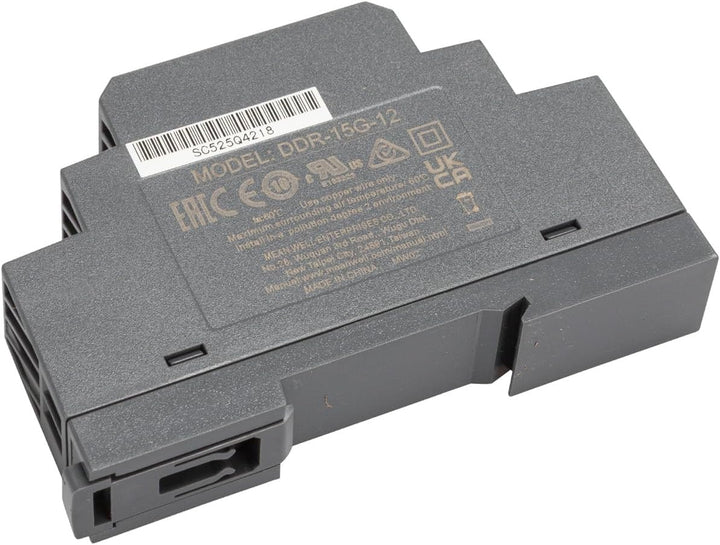 MEAN WELL Well DDR-15G-12 Hutschienen Wandler (DIN-Rail) 12 V/DC 1.25A 15W 1 x