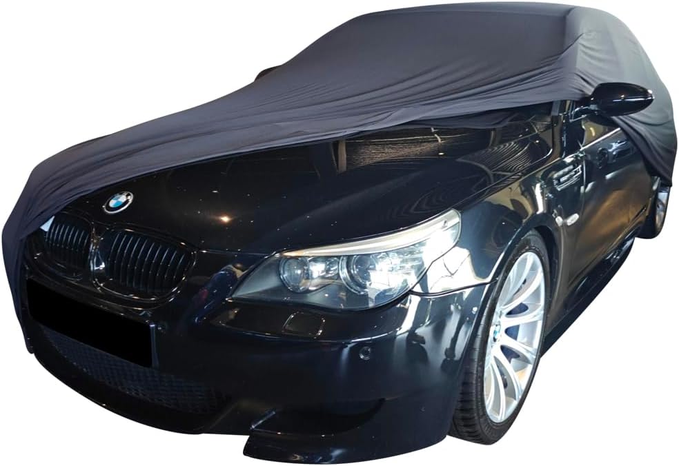 Indoor Autoabdeckung kompatibel mit BMW M5 (E60) SUPER Soft Stretch
