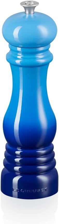 Le Creuset Salzmühle, ABS-Kunststoff, 6,2 x 6,2 x 20,8 cm, Keramik-Mahlwerk, Azure, 96002000220000 S