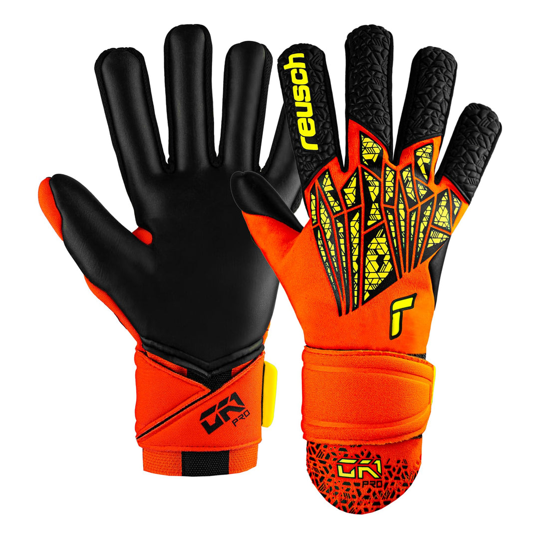 Reusch Unisex – Erwachsene Torwarthandschuhe Gk1 Pro mit Hervorragendem Grip und Innennaht Schnitt 8
