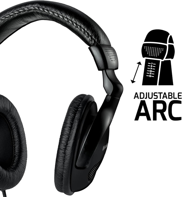 Meliconi | HP 50 Plus - Kopfhörer mit Audiokabel 5 m (3,5-mm-Klinkenstecker) ideal für TV