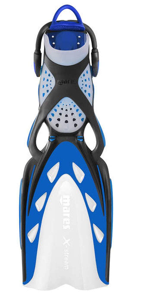 Mares X-Stream Tauchflossen mit Bungee-Riemen blau S, blau S