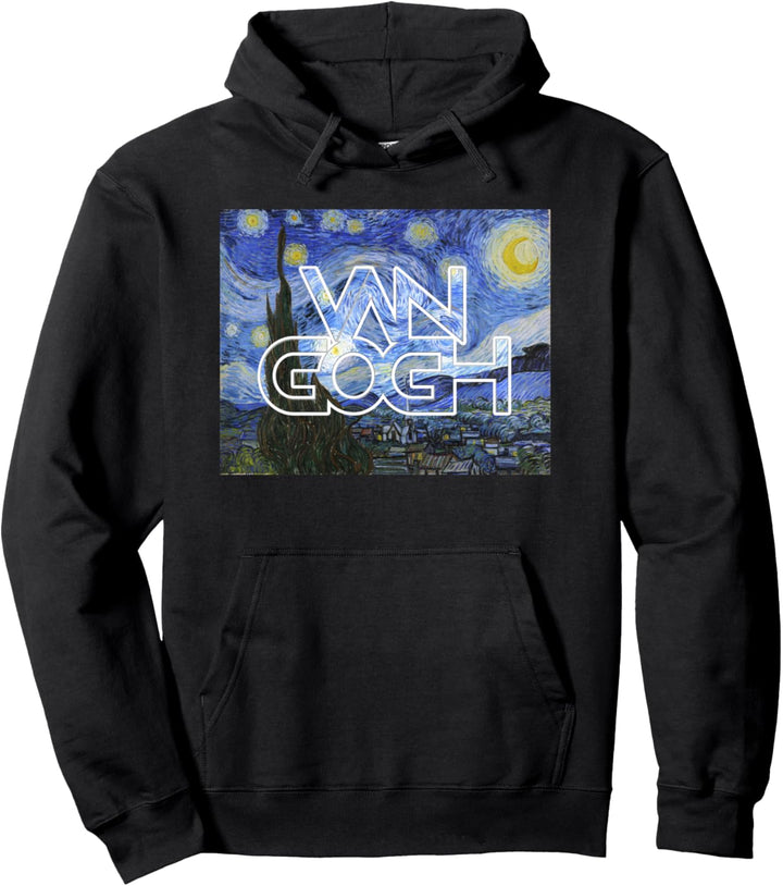 Die sternenklare Nacht Vincent Van Gogh Gemälde Pullover Hoodie