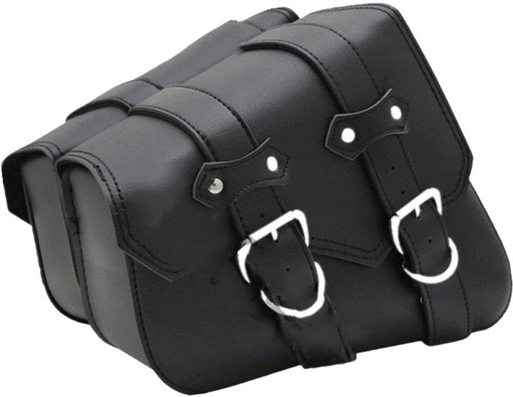 Fopytu Motorrad -satteltaschen Pu Leder -werkzeugtasche Schwingungstasche Seitenbeutel Für Motorrad