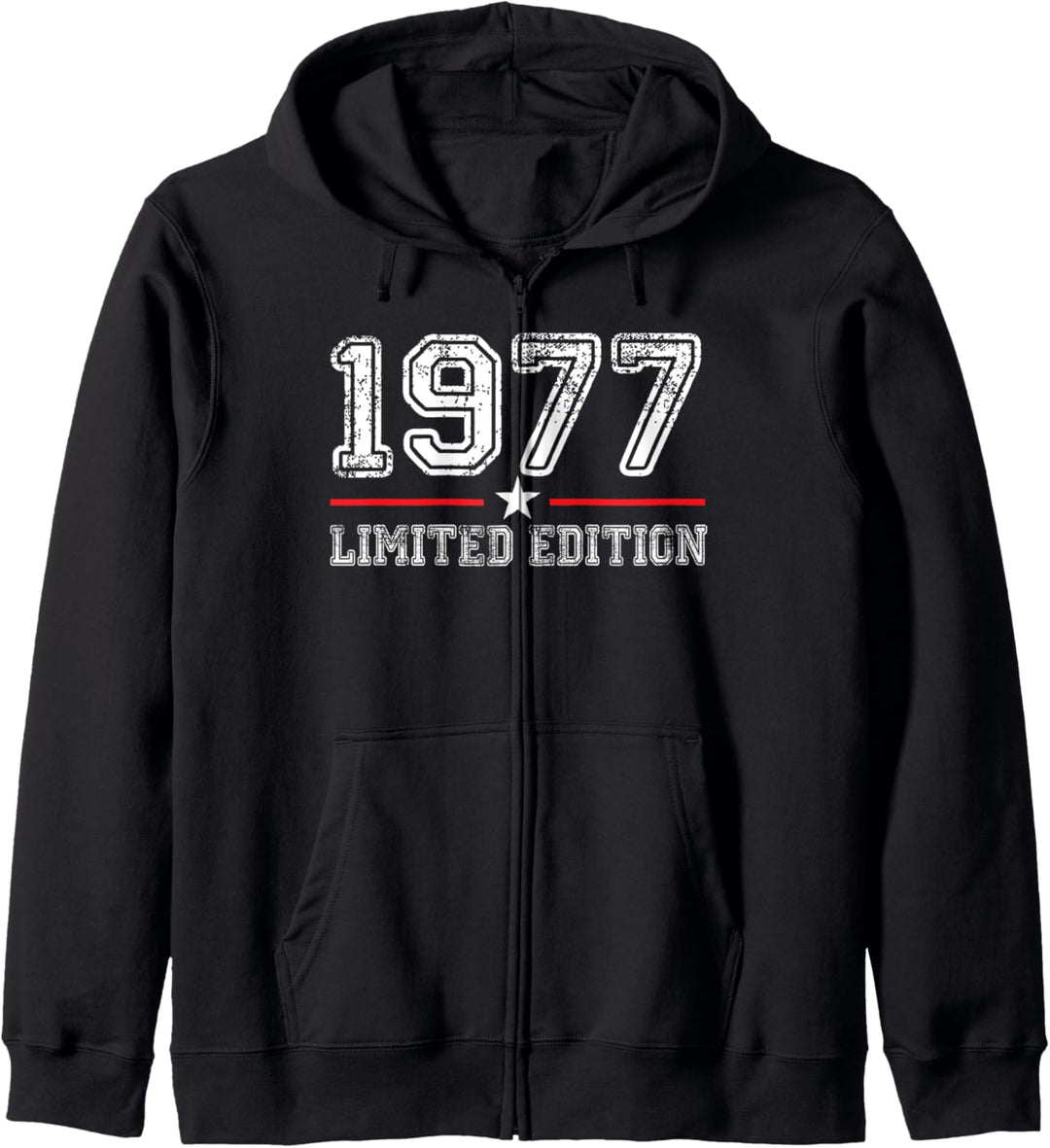 47. Geburtstag Mann Frau 47 Jahre 1977 Deko Lustig Geschenk Kapuzenjacke
