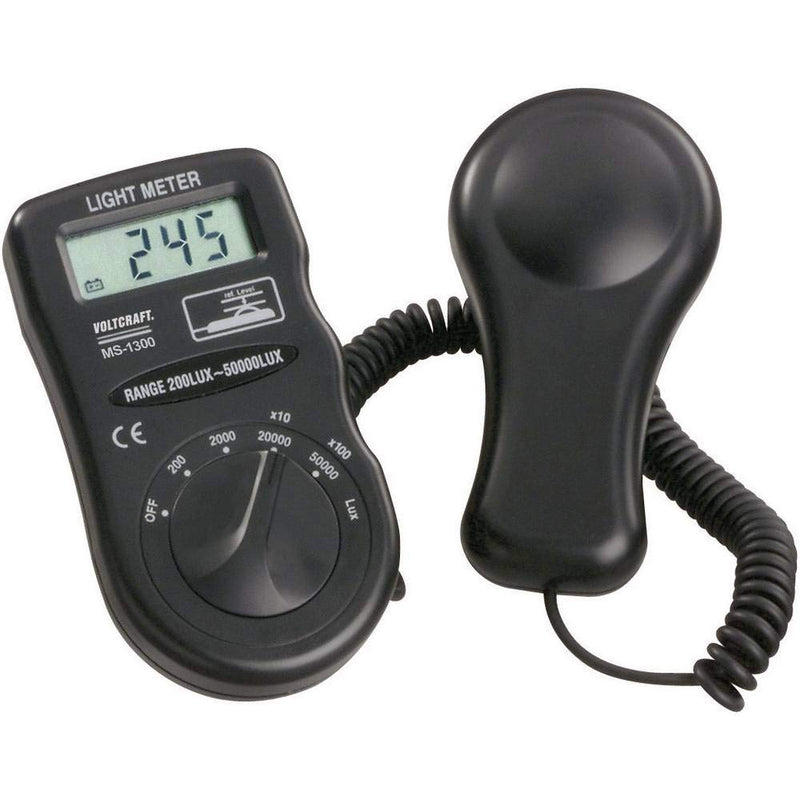 VOLTCRAFT MS-1300 Luxmeter 0.1-50000