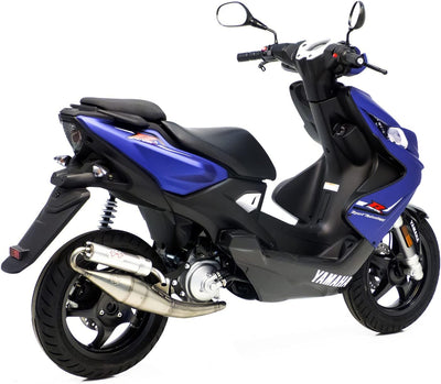 Auspuffanlage LeoVince Komplettanlage HAND MADE TT, Aluminium, mit Zulassung für Aprilia SR Stealth/