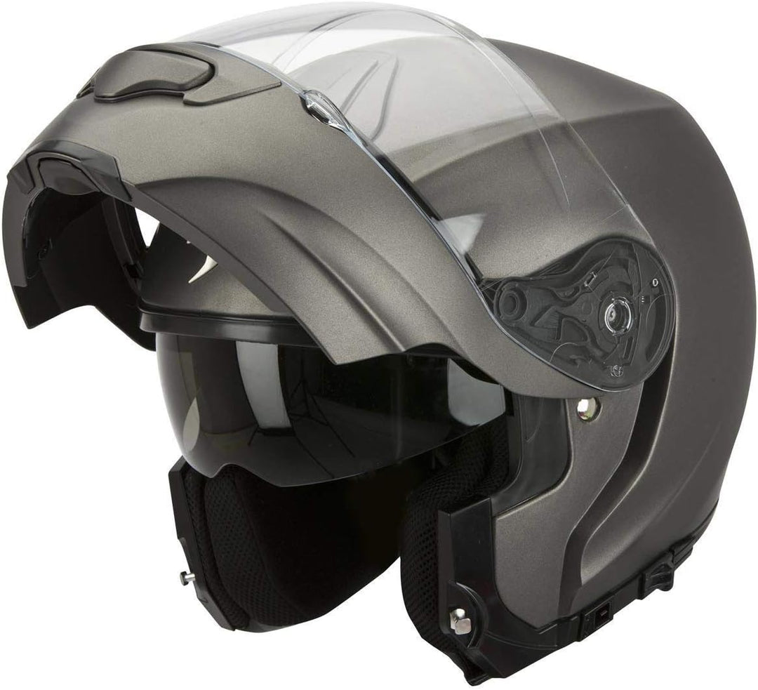 Scorpion Motorradhelm aus Ultra-TCT, 57-58, anthrazit M Anthrazit, M Anthrazit