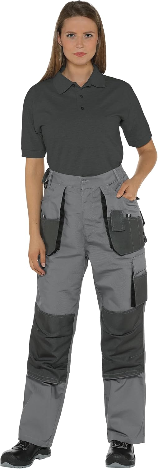 TRIUSO Power Arbeitsbundhose 270g/m² in grau 50 Grau, 50 Grau