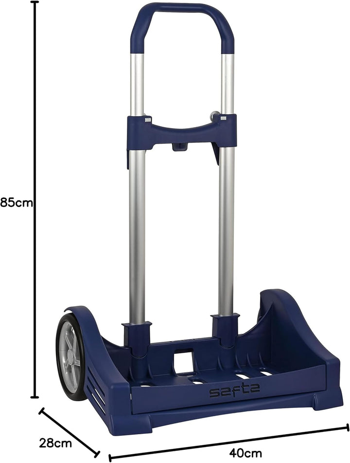 Safta 2018 Gepäckwagen, 85 cm, Mehrfarbig (Azul marino), Mehrfarbig (Azul Marino)
