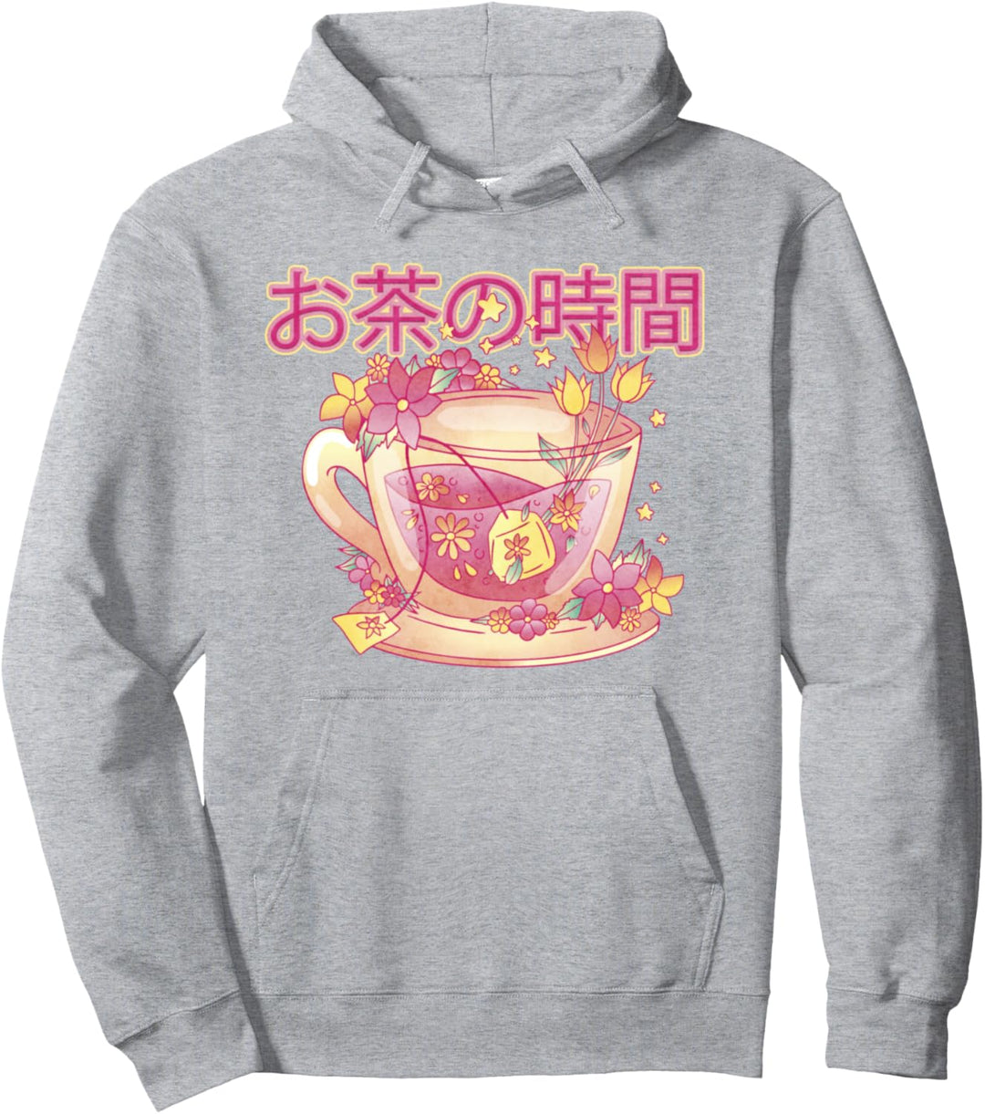 Japanische Kawaii-Tasse Pullover Hoodie