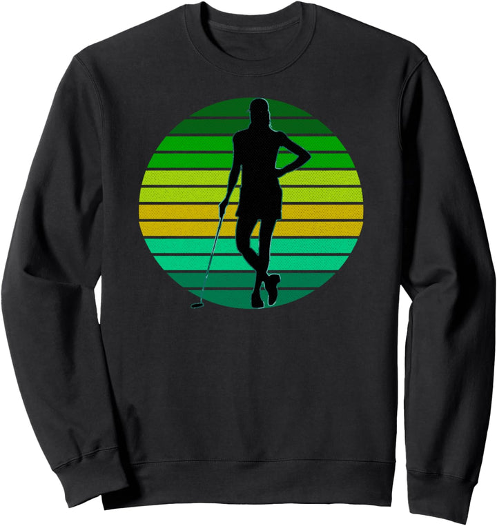 Damen Vintage Golfer Sweatshirt