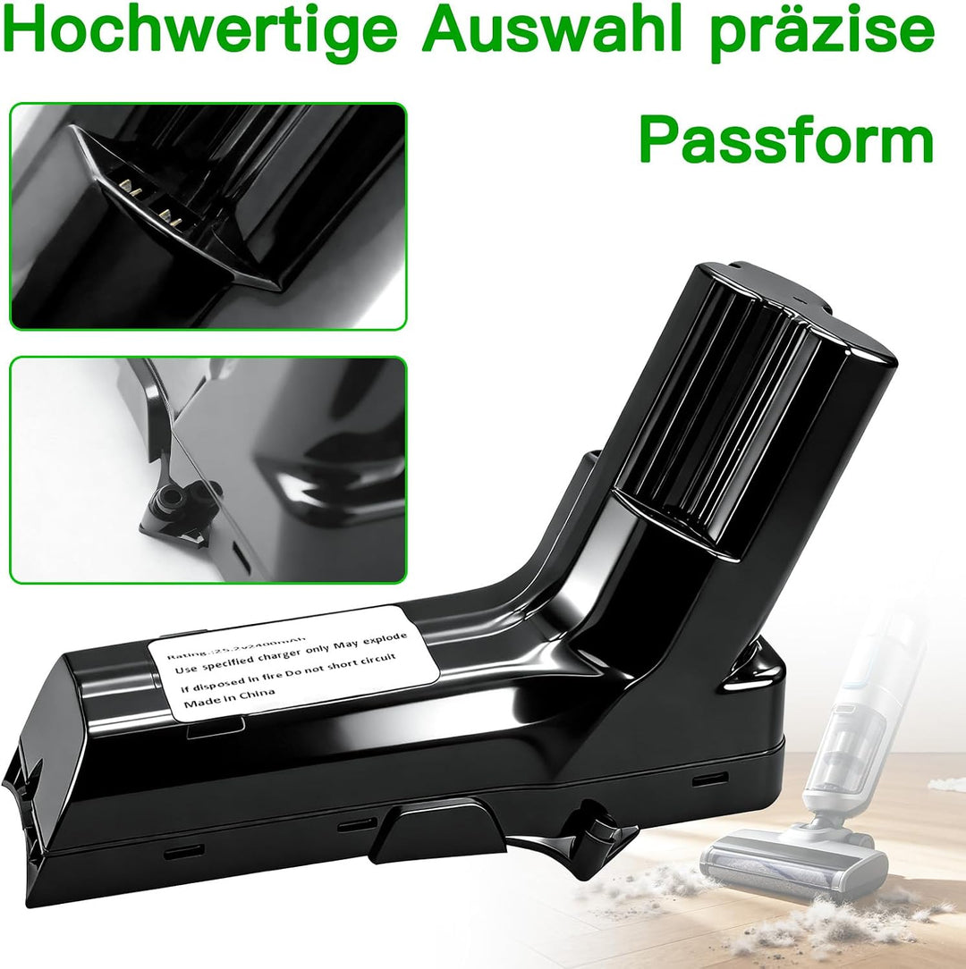 Akku 60.48Wh Ersatzakku für Philips SpeedPro Max Staubsauger, Kompatibel mit XC7042 XC7043 XC8043 XC