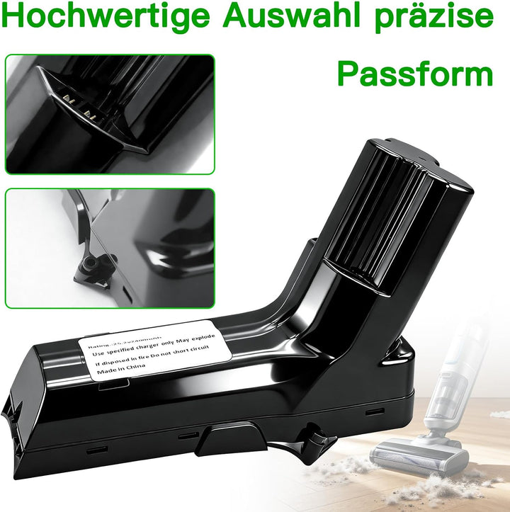 Akku 60.48Wh Ersatzakku für Philips SpeedPro Max Staubsauger, Kompatibel mit XC7042 XC7043 XC8043 XC