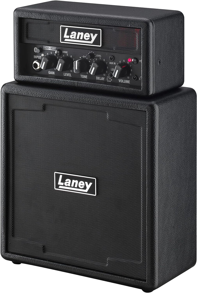 Laney MINISTACK Bluetooth - Batteriebetriebene Gitarren Amp mit Smartphone-Schnittstelle - Ironheart